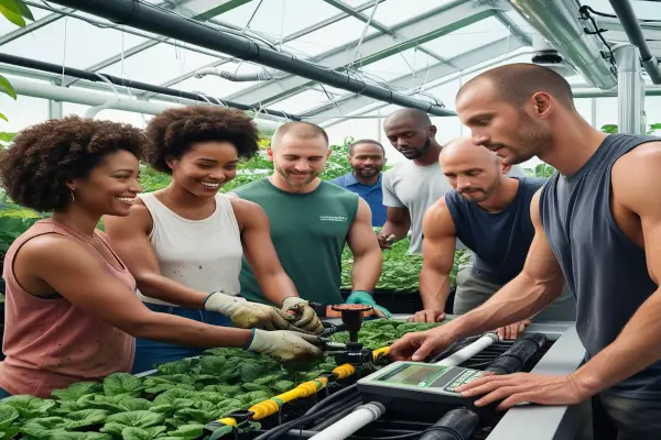 Técnicas Avançadas de Agricultura Hidropônica